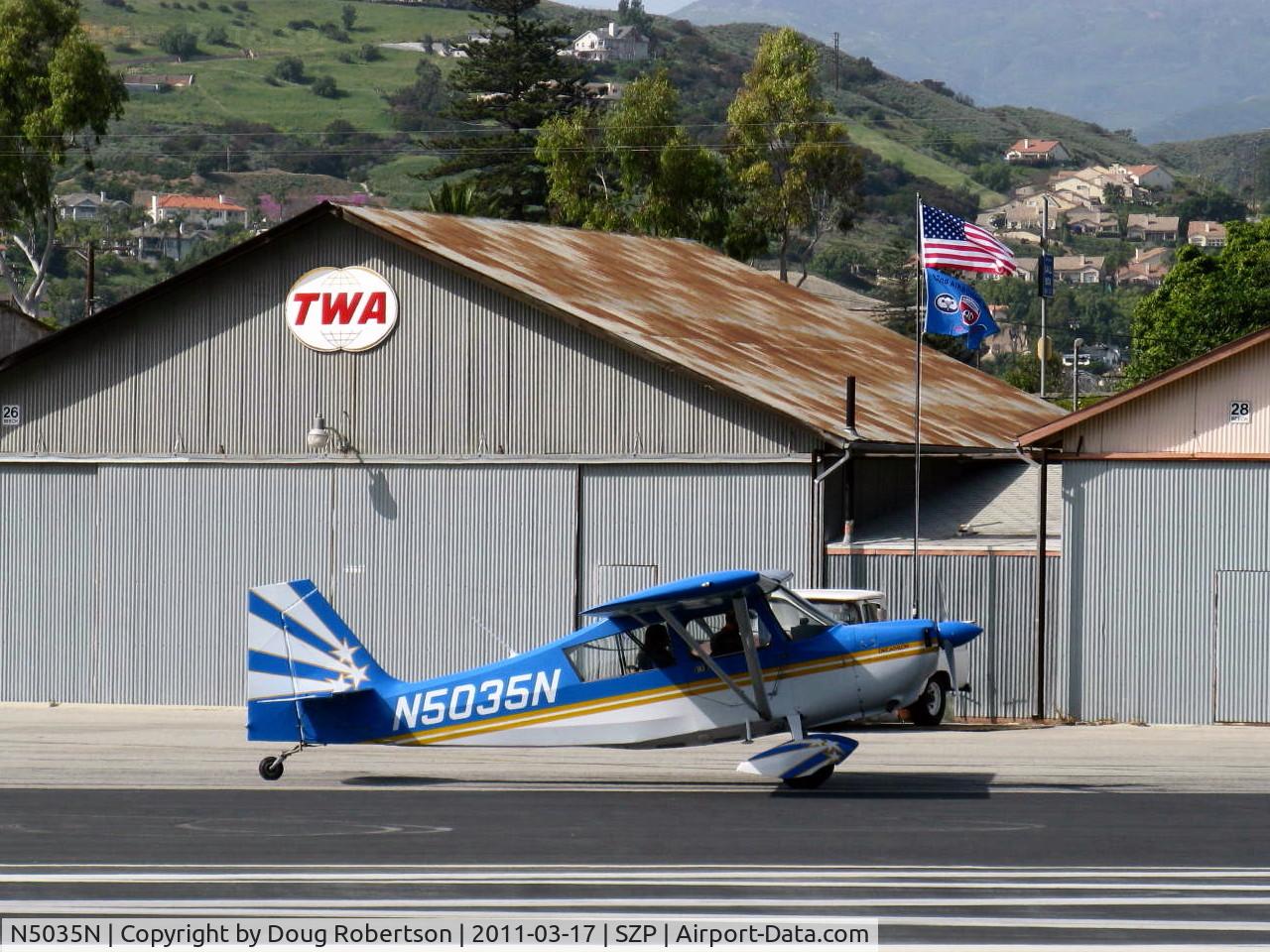 N5035N, 1978 Bellanca 8KCAB Decathlon C/N 470-79, 1978 Bellanca 8KCAB DECATHLON, Lycoming AEIO-320 150 Hp, taxi