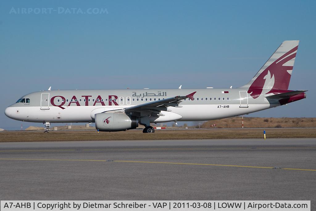 A7-AHB, 2009 Airbus A320-232 C/N 4130, Qatar Airways Airbus 320