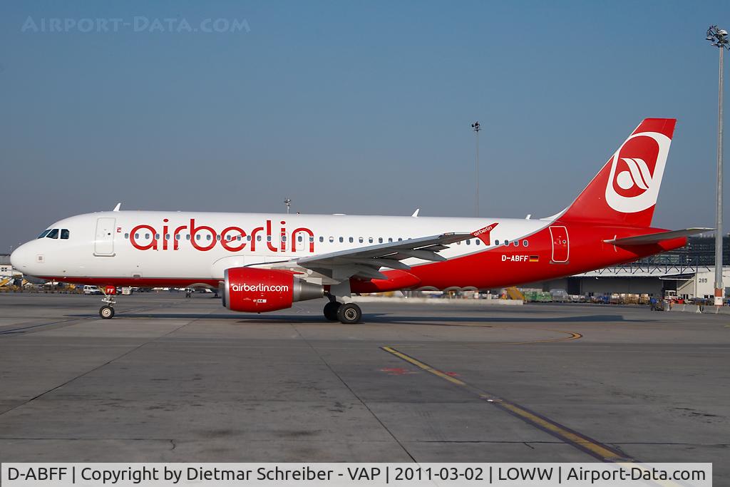 D-ABFF, 2010 Airbus A320-214 C/N 4329, Air Berlin Airbus 320