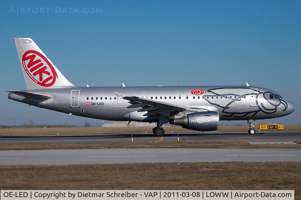 OE-LED, 2008 Airbus A319-112 C/N 3407, Fly Niki Airbus 319