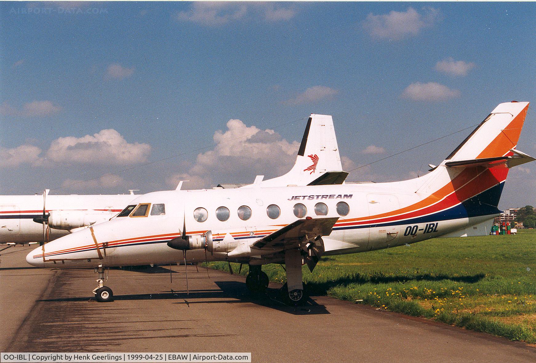 OO-IBL, 1970 Handley Page HP137 Jetstream 1 C/N 241, Antwerp - Deurne Airport