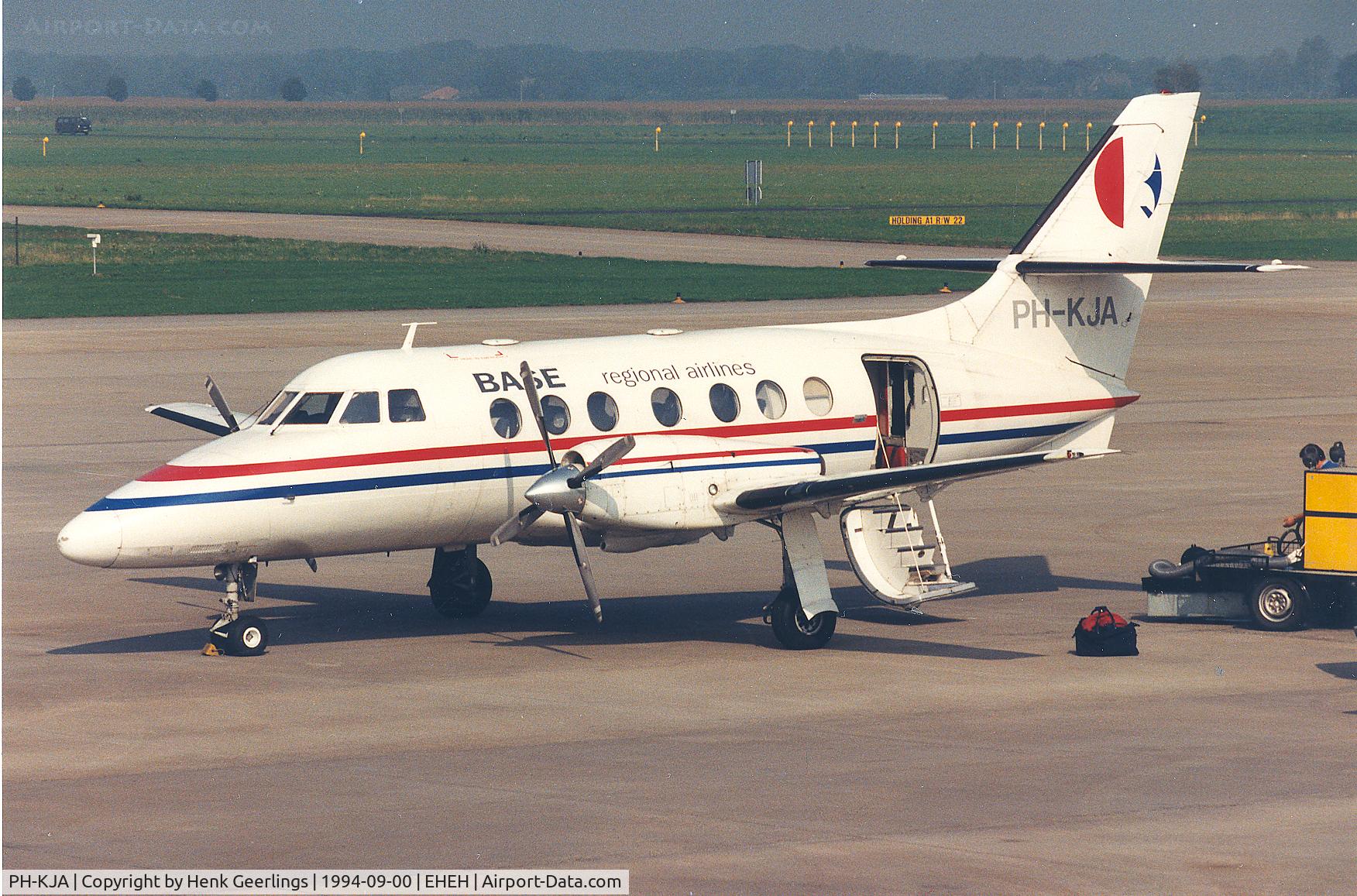 PH-KJA, 1984 British Aerospace BAe-3108 Jetstream 31 C/N 645, Base regional airlines