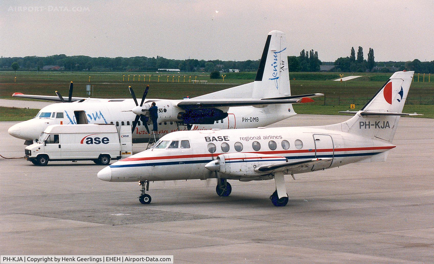 PH-KJA, 1984 British Aerospace BAe-3108 Jetstream 31 C/N 645, Base regional airlines