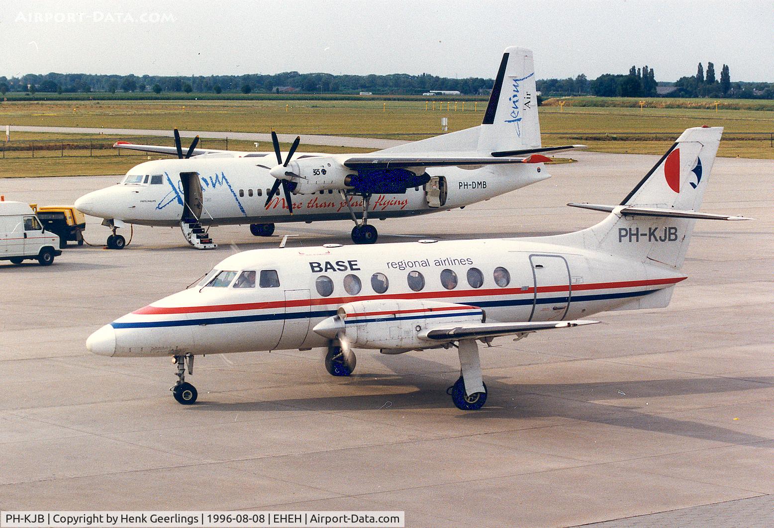 PH-KJB, 1984 British Aerospace BAe-3108 Jetstream 31 C/N 648, Base regional airlines 1996