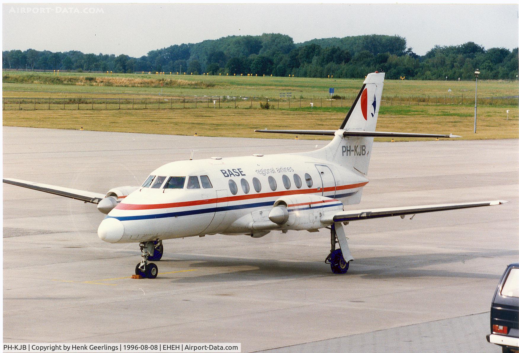 PH-KJB, 1984 British Aerospace BAe-3108 Jetstream 31 C/N 648, Base regional airlines