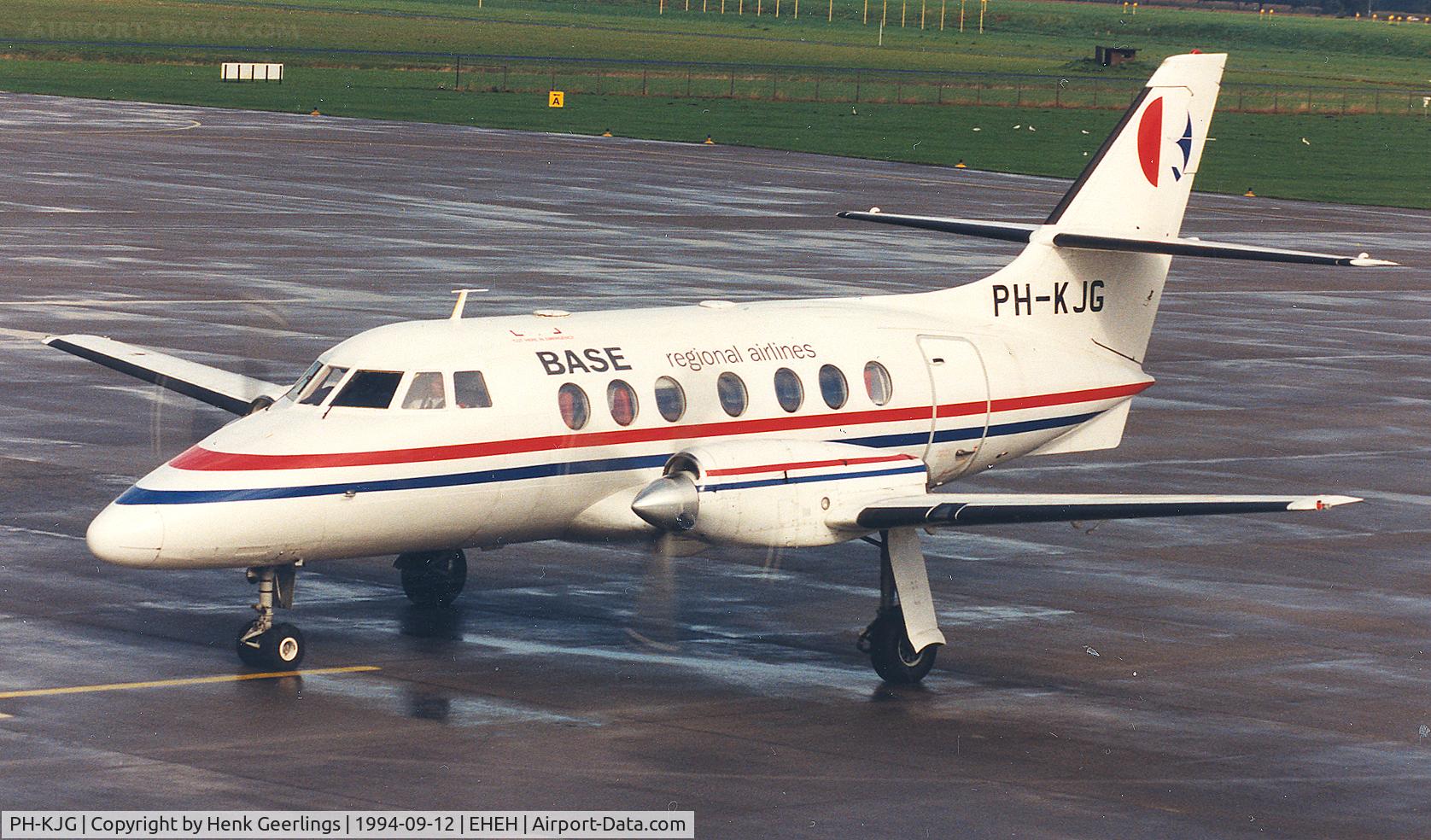 PH-KJG, 1986 British Aerospace BAe-3108 Jetstream 31 C/N 690, Base regional airlines