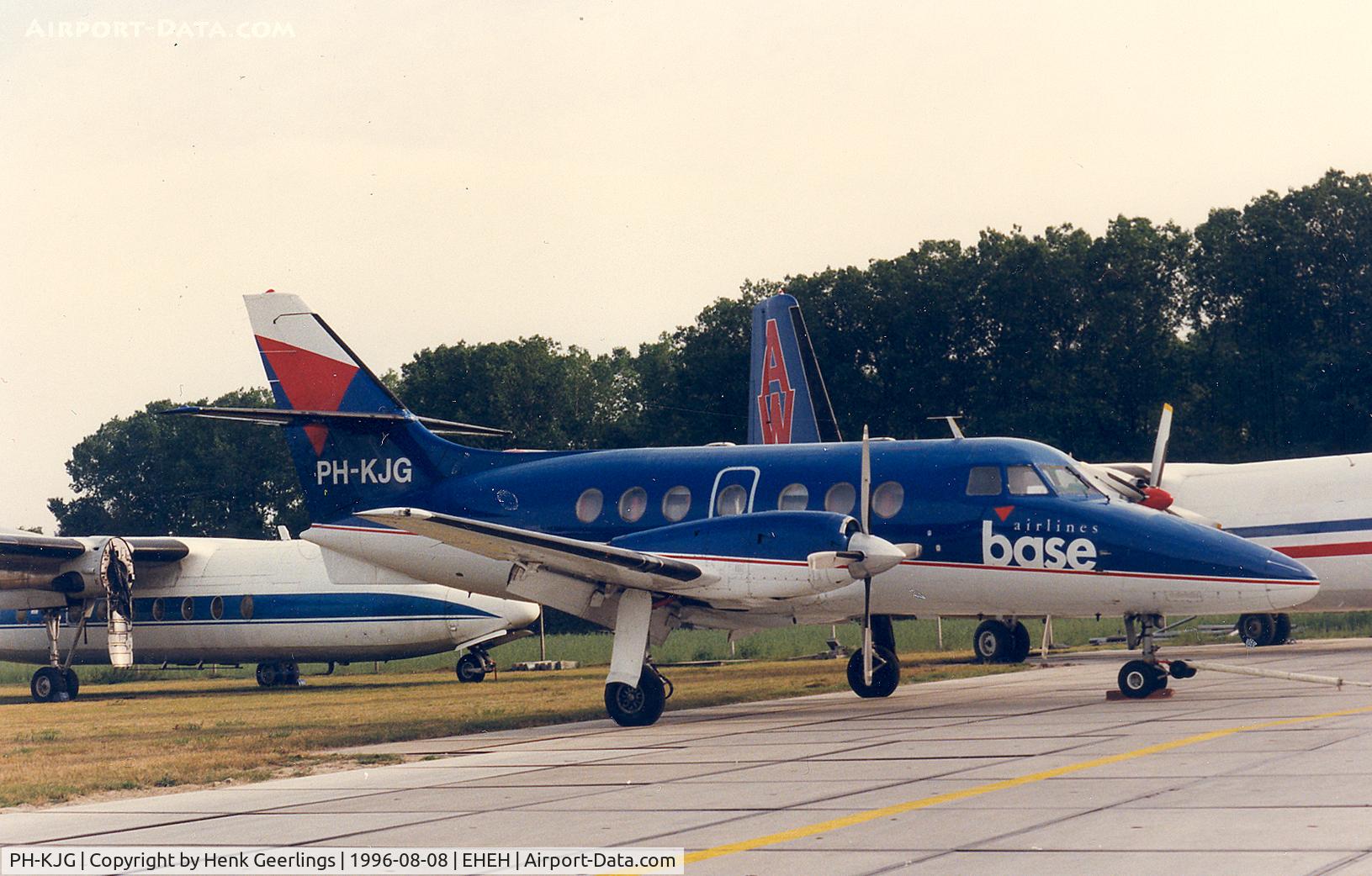 PH-KJG, 1986 British Aerospace BAe-3108 Jetstream 31 C/N 690, Base Airlines , August 1996