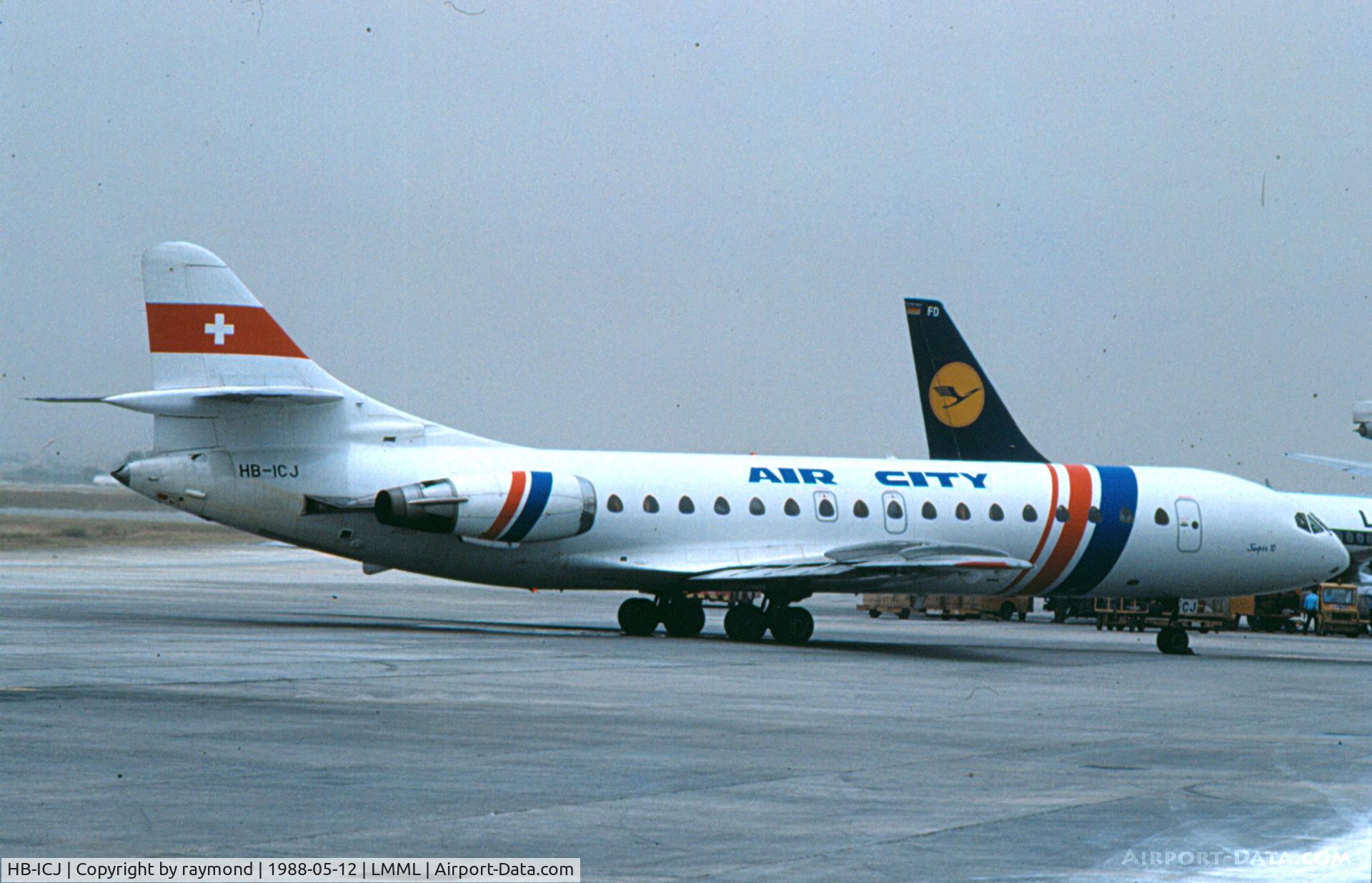 HB-ICJ, 1964 Sud Aviation SE-210 Caravelle 10B3 Super B C/N 169, Air City Caravelle HB-ICJ
