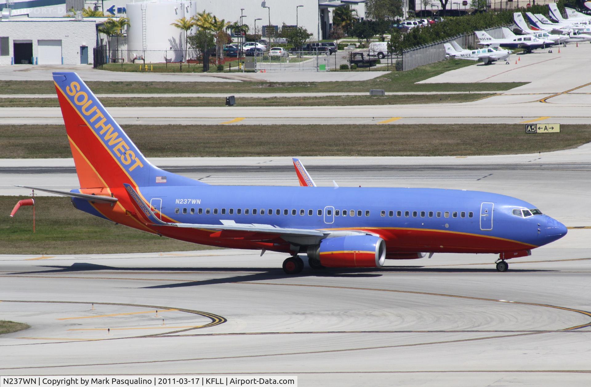 N237WN, 2006 Boeing 737-7H4 C/N 34632, Boeing 737-700