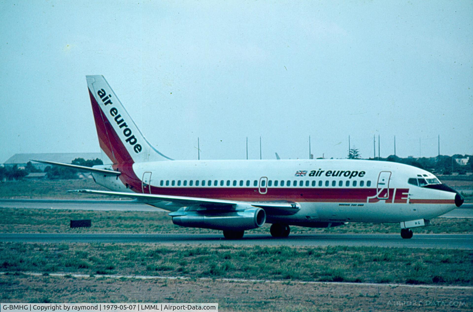 G-BMHG, 1979 Boeing 737-2S3 C/N 21774, Air Europe B737-200 G-BMHG