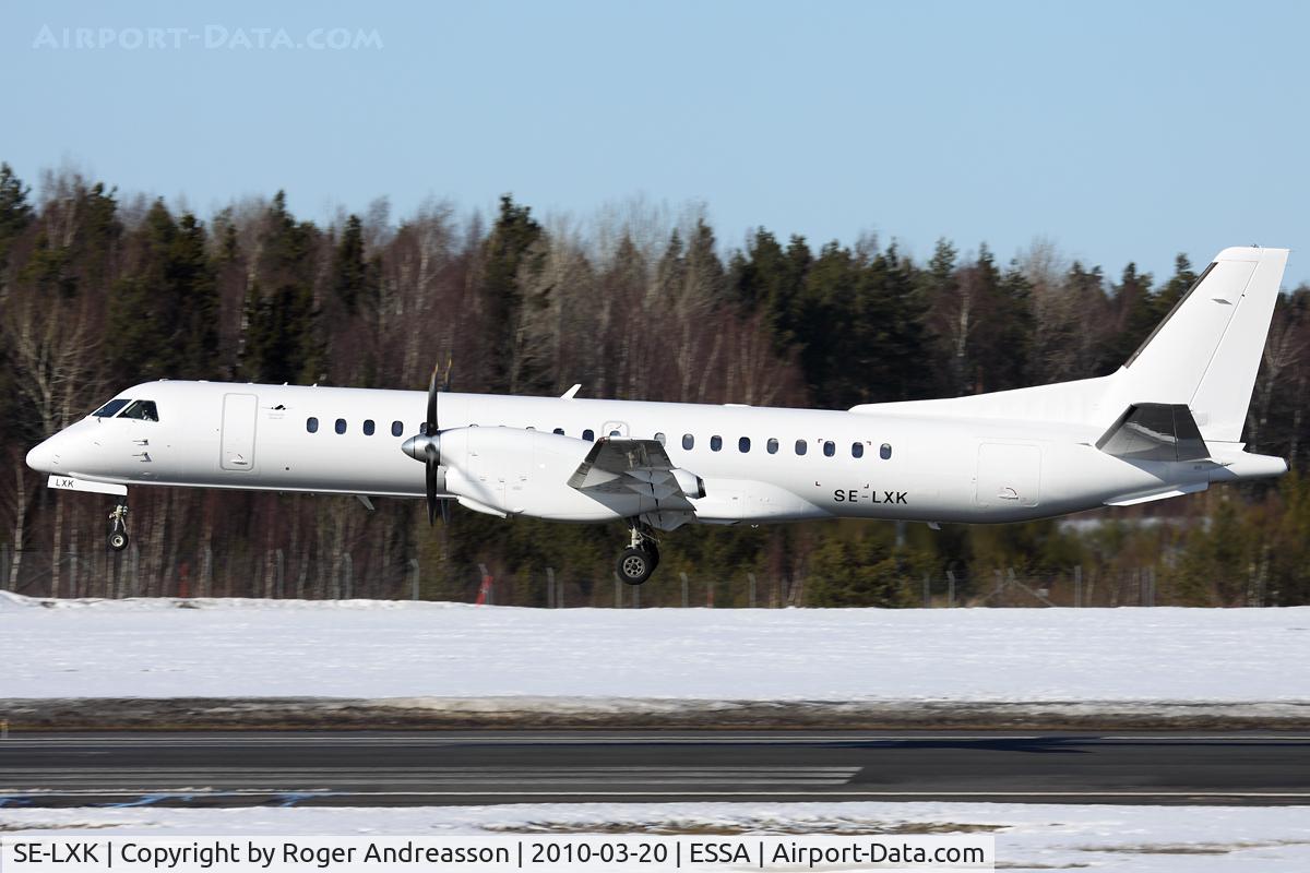 SE-LXK, 1998 Saab 2000 C/N 2000-056, DC3135 from Örnsköldsvik