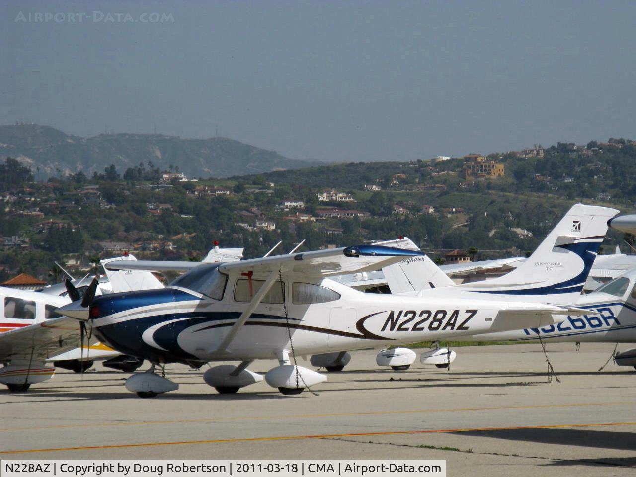 N228AZ, Cessna T182T Turbo Skylane C/N T18208969, 2009 Cessna T182T TURBO SKYLANE TC, Lycoming TIO-540-AK1A 235 Hp