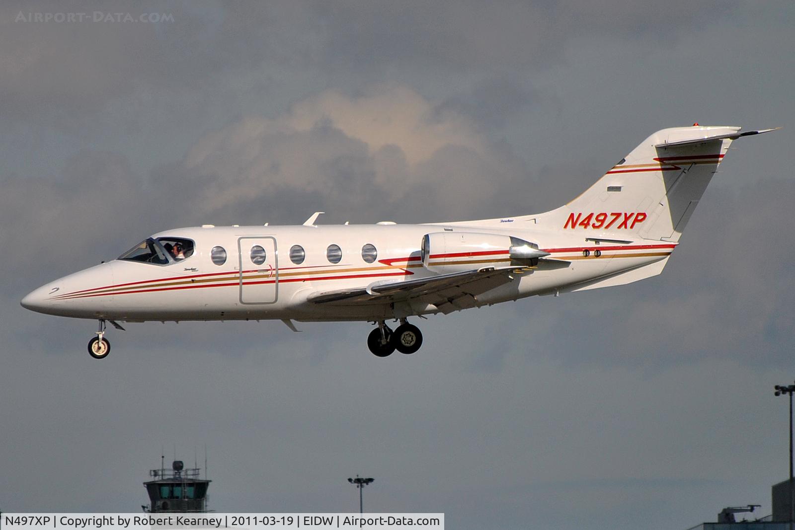 N497XP, 2006 Raytheon 400A BeechJet C/N RK-497, On short finals r/w 28