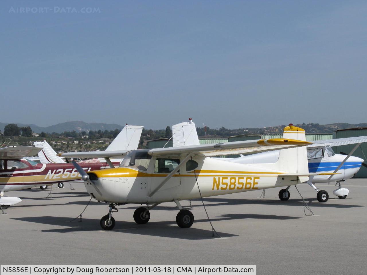 N5856E, 1959 Cessna 150 C/N 17356, 1959 Cessna 150, Continental O-200 100 Hp