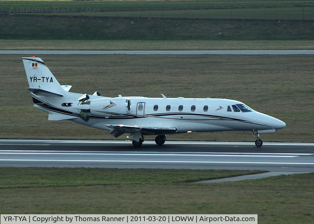 YR-TYA, 2010 Cessna 560XL Citation  XLS C/N 560-6075, Cessna 560XLS
