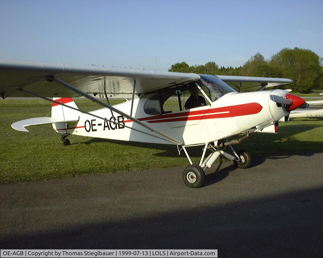 OE-AGB, 1960 Piper PA-18-150 Super Cub C/N 18-7445, Good old 