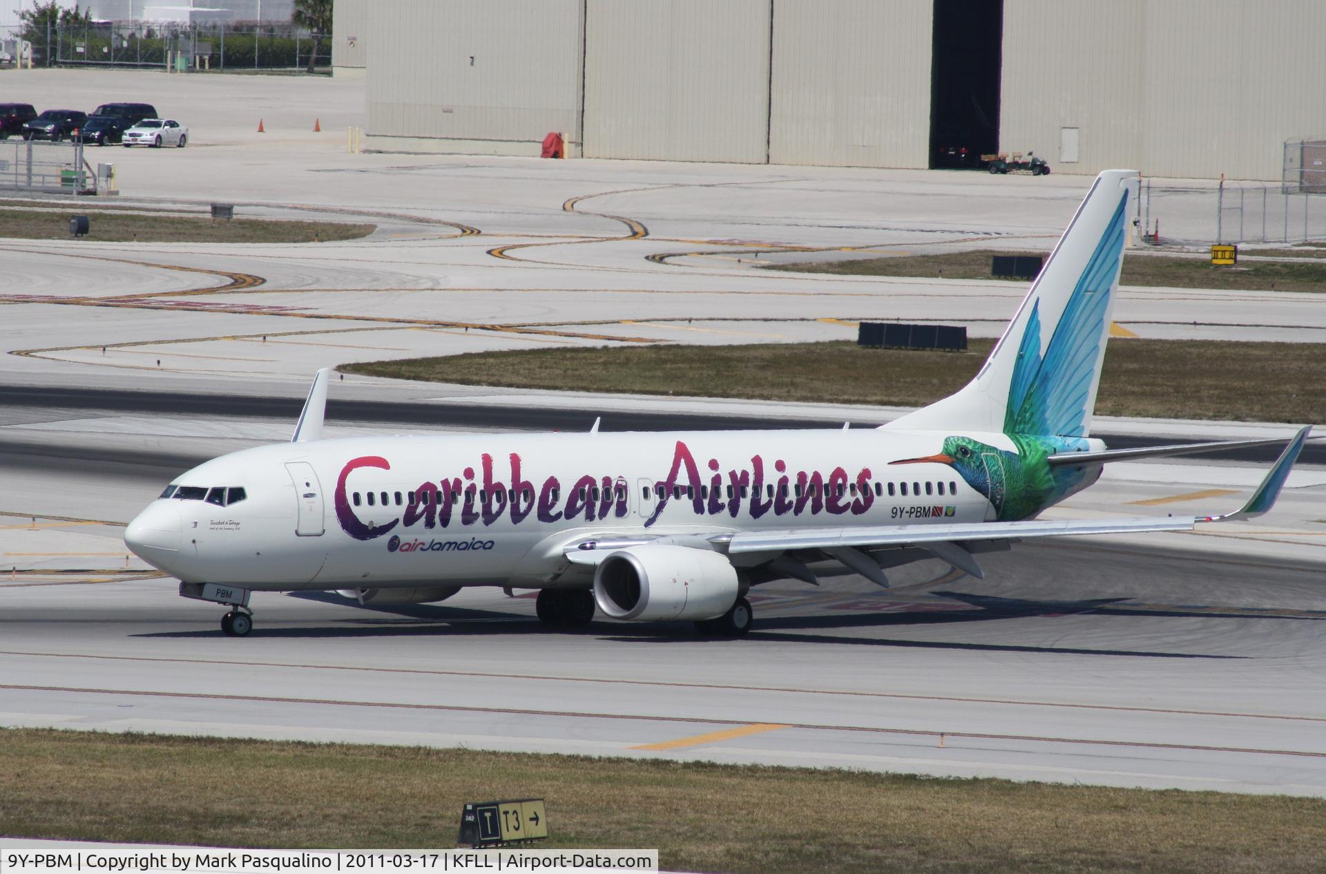 9Y-PBM, 2007 Boeing 737-8BK C/N 29635, Boeing 737-800