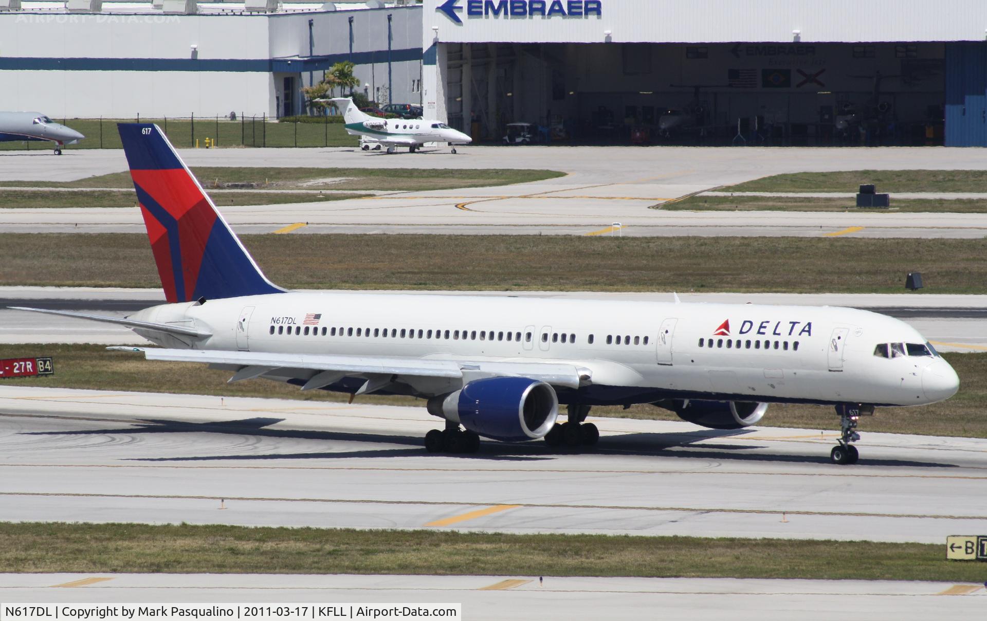 N617DL, 1986 Boeing 757-232 C/N 22907, Boeing 757-200