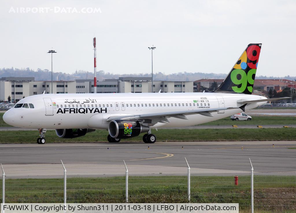 F-WWIX, 2012 Airbus A320-214 C/N 4596, C/n 4596 - To be 5A-ONN but apparently Ntu due to civil war...