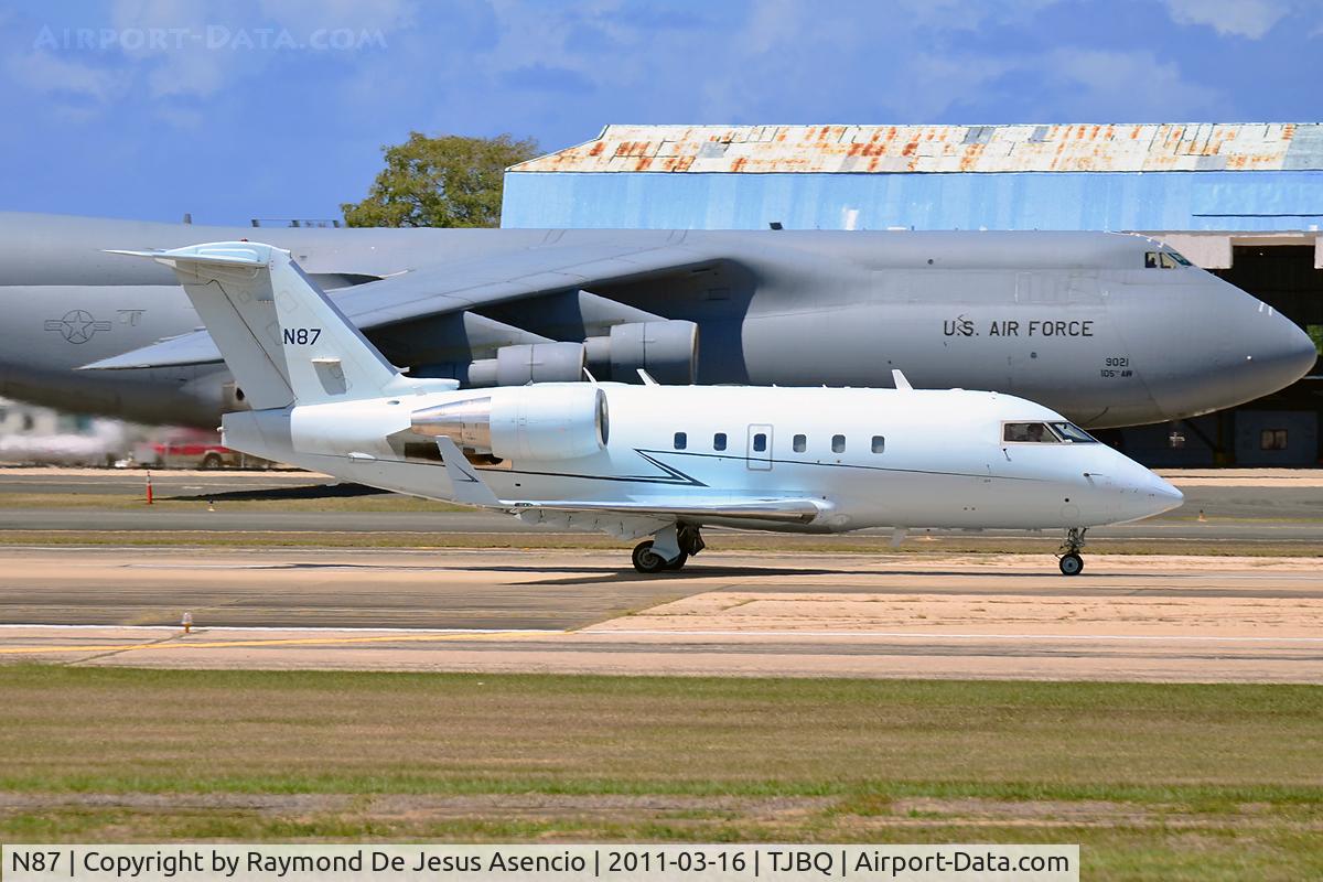 N87, 1995 Canadair Challenger 601-3R (CL-600-2B16) C/N 5190, Federal Aviation Administration (FAA)  {Nikon D7000+Tamron SP70-300mm VC Di USD}