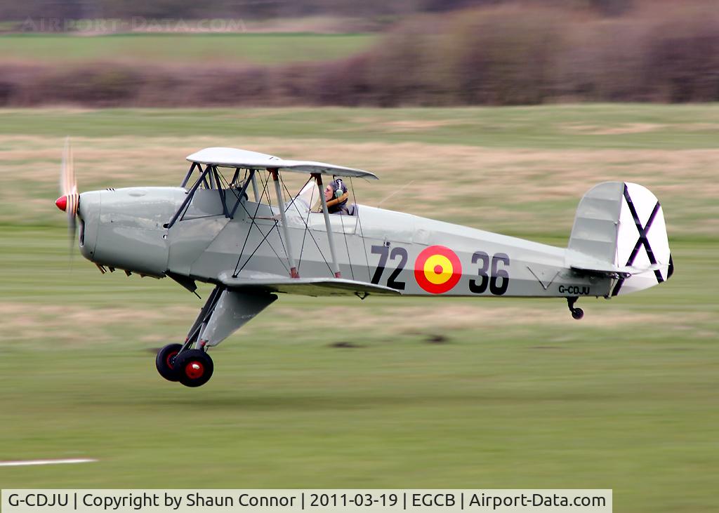 G-CDJU, 1954 CASA 1-131E Jungmann C/N 1078, Privately operated (E3B-379 '72-36')