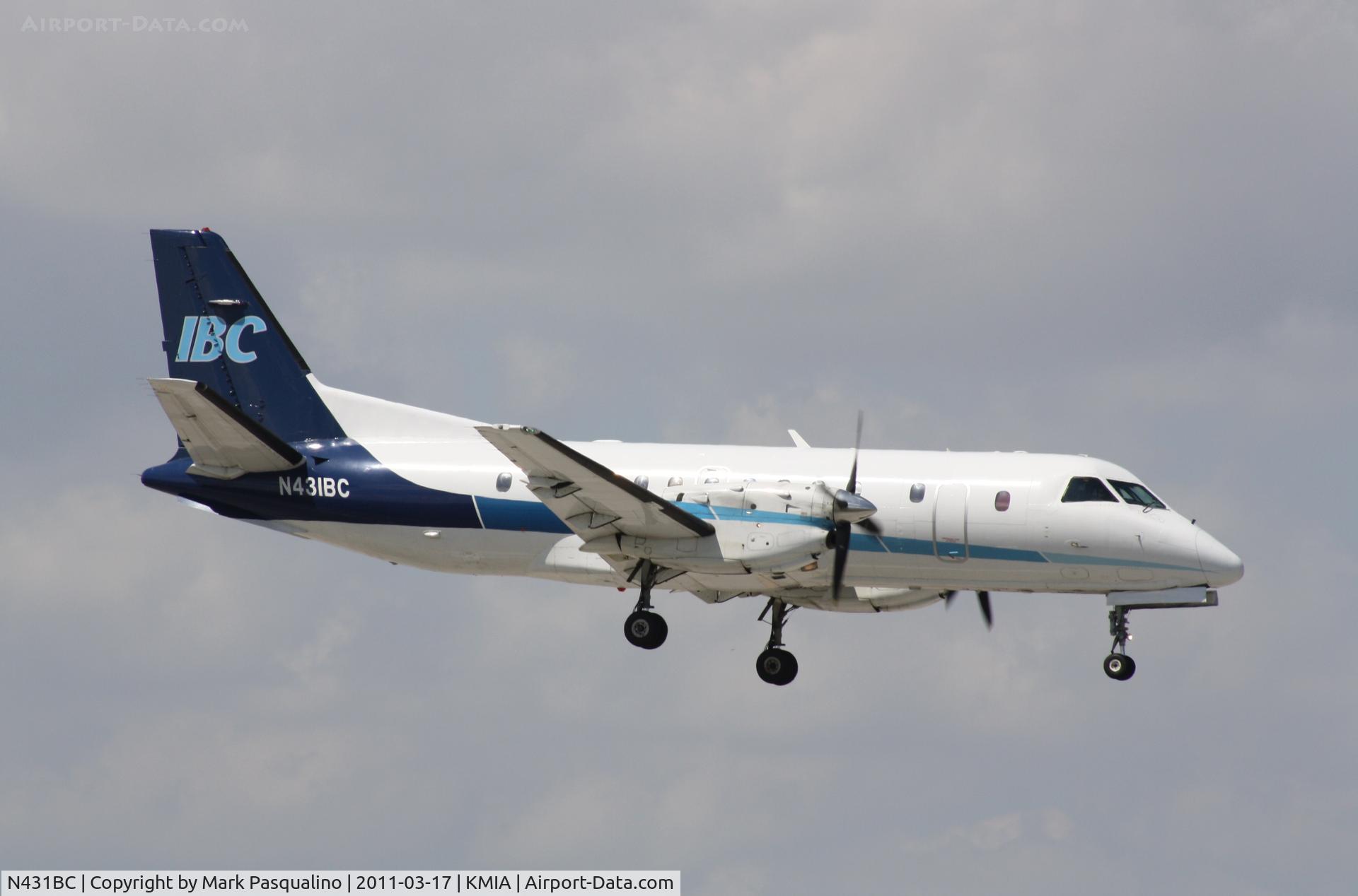 N431BC, 1991 Saab 340B C/N 340B-260, SAAB 340B