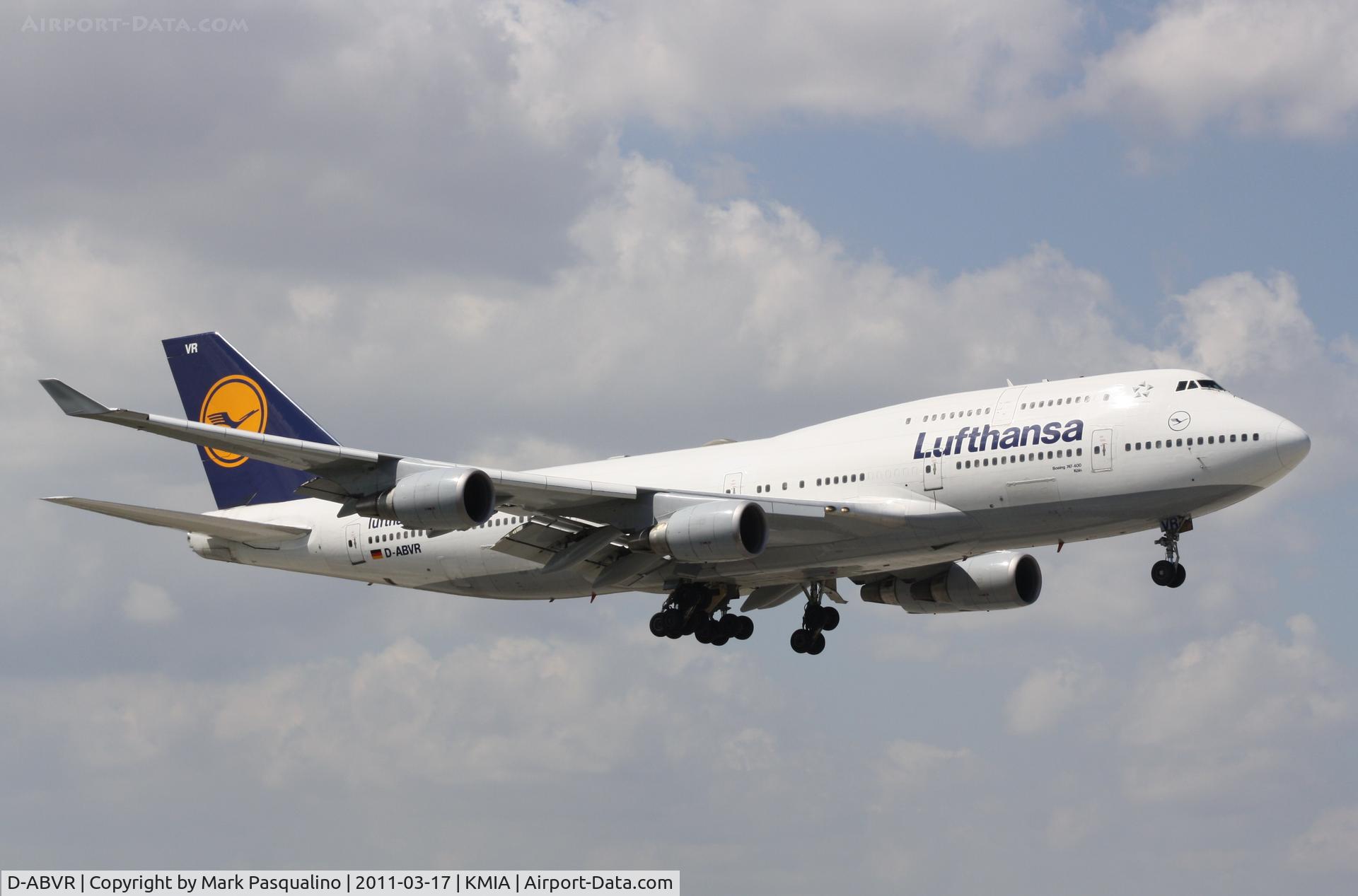 D-ABVR, 1997 Boeing 747-430 C/N 28285, Boeing 747-400