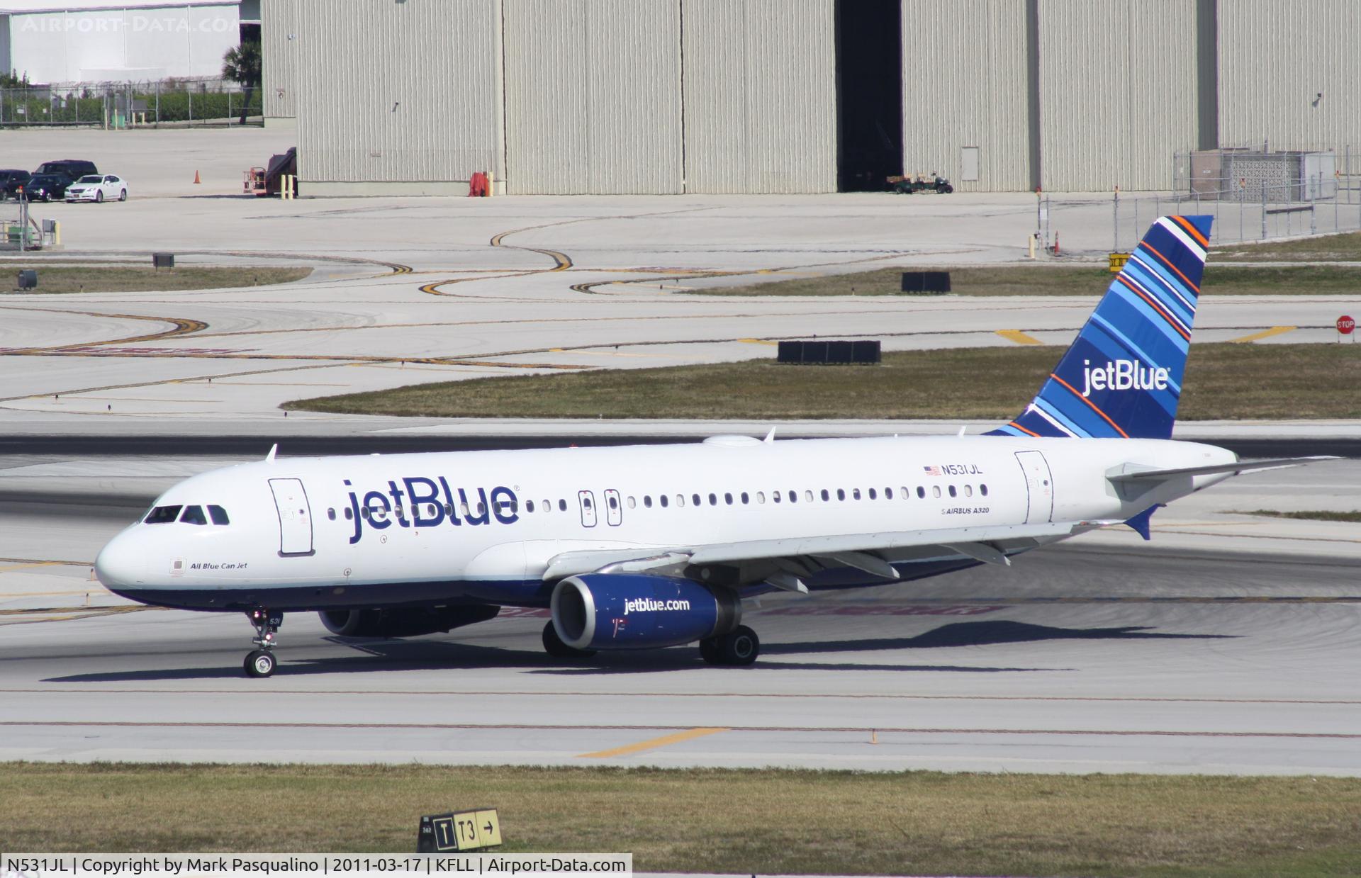 N531JL, 2001 Airbus A320-232 C/N 1650, Airbus A320