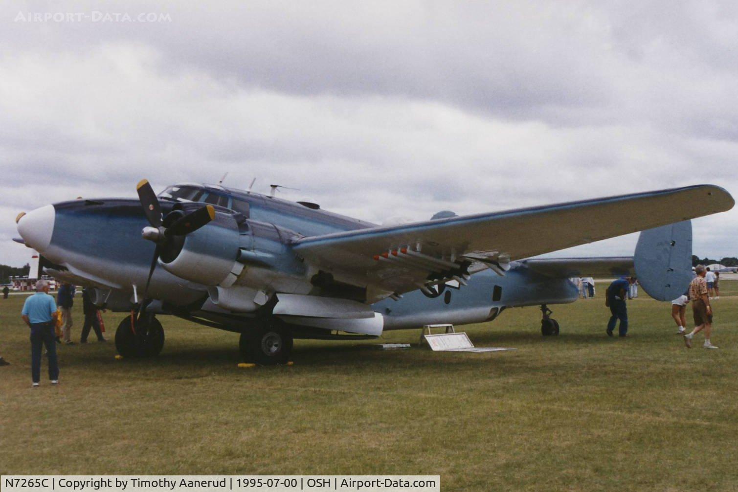 N7265C, 1945 Lockheed PV-2 Harpoon C/N 15-1362, 1945 Lockheed PV-2, c/n: 15-1362