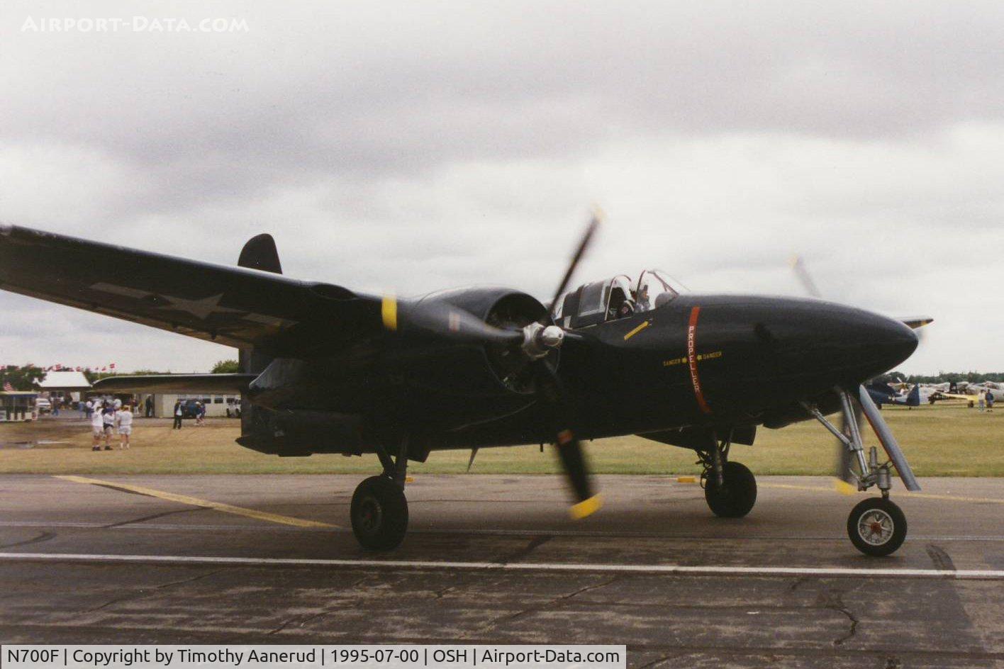 N700F, 1945 Grumman F7F-3 Tigercat C/N C.132, 1945 Grumman F7F-3, c/n: 80390