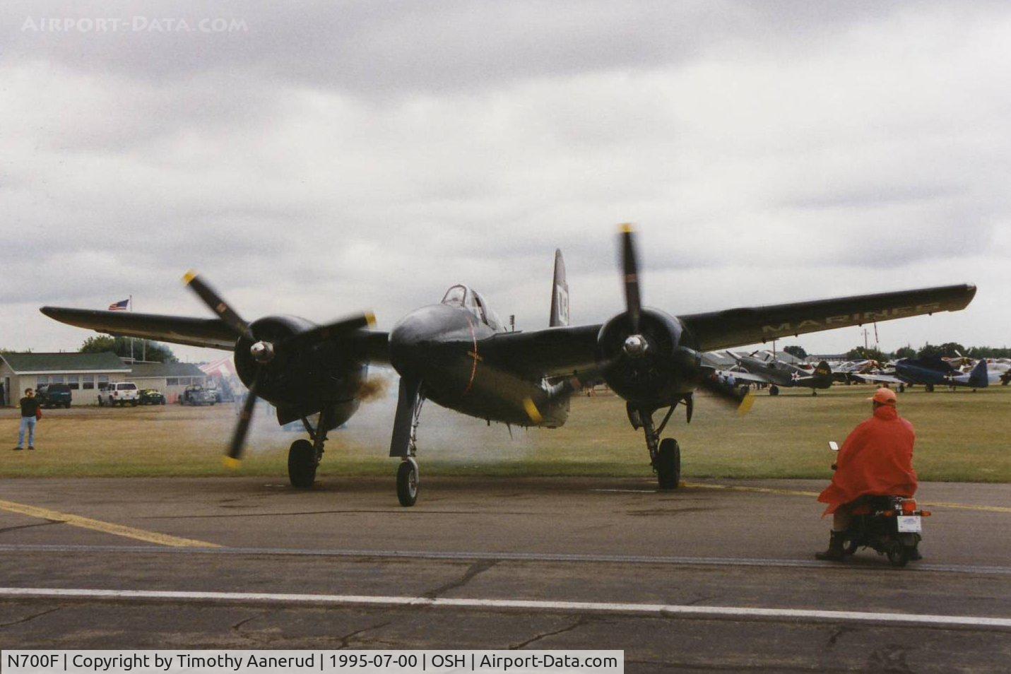 N700F, 1945 Grumman F7F-3 Tigercat C/N C.132, 1945 Grumman F7F-3, c/n: 80390