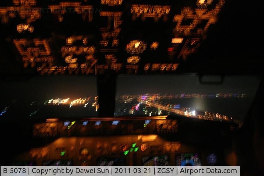 B-5078, 2003 Boeing 737-8Q8 C/N 30690, landing @ ZGSY