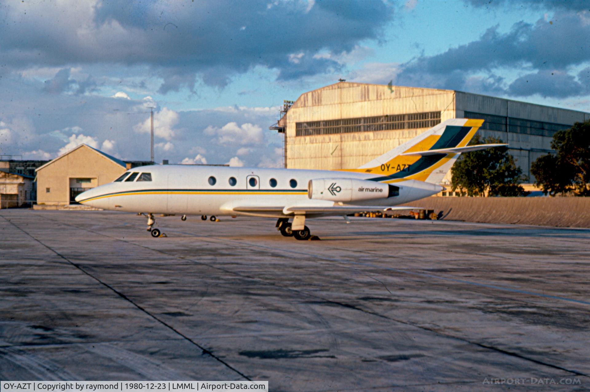 OY-AZT, 1967 Dassault Falcon 20 C/N 98, DA20 Falcon OY-AZT of Air Marine