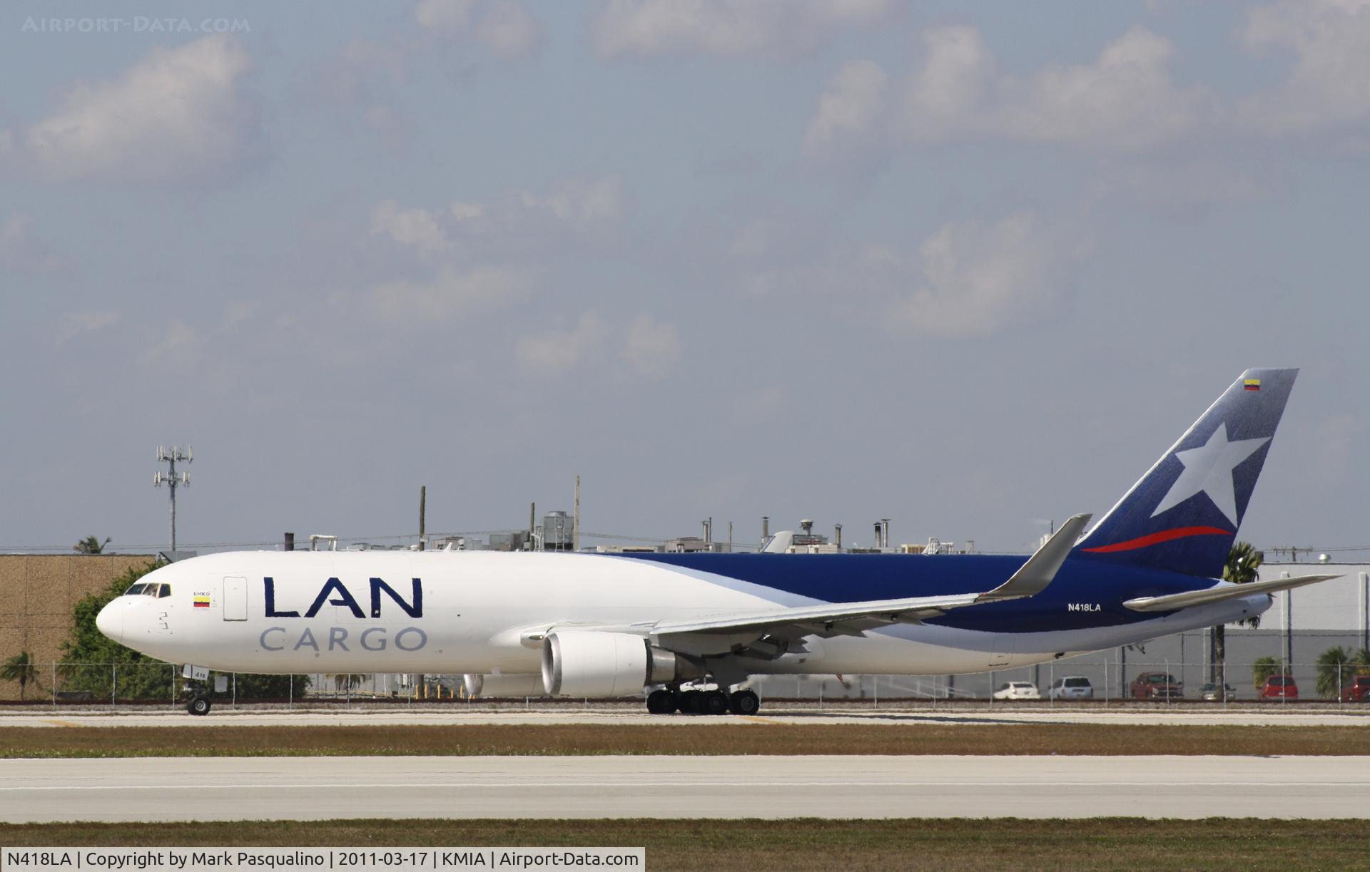 N418LA, 2005 Boeing 767-316F C/N 34246, Boeing 767-300F