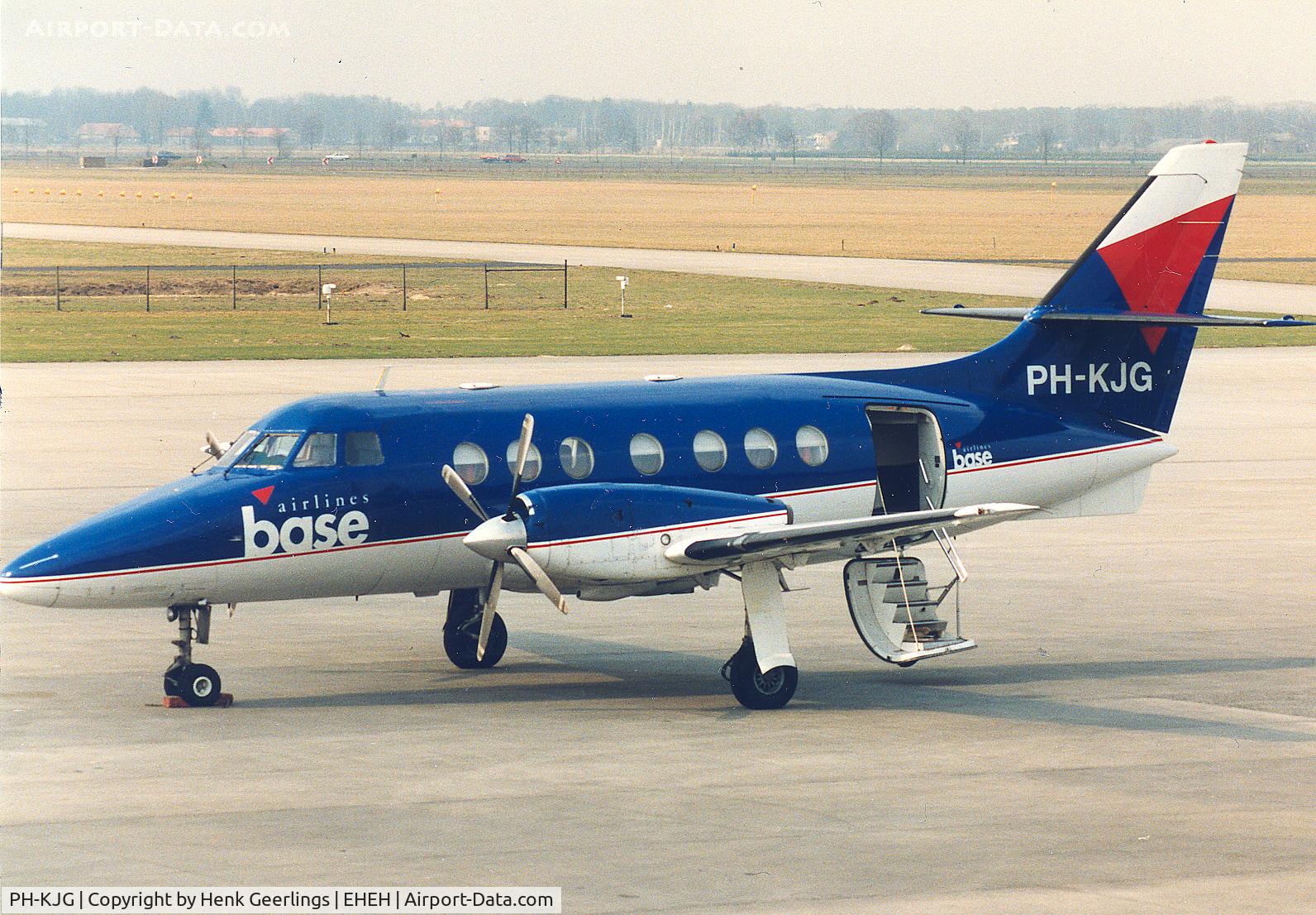 PH-KJG, 1986 British Aerospace BAe-3108 Jetstream 31 C/N 690, Base Airlines