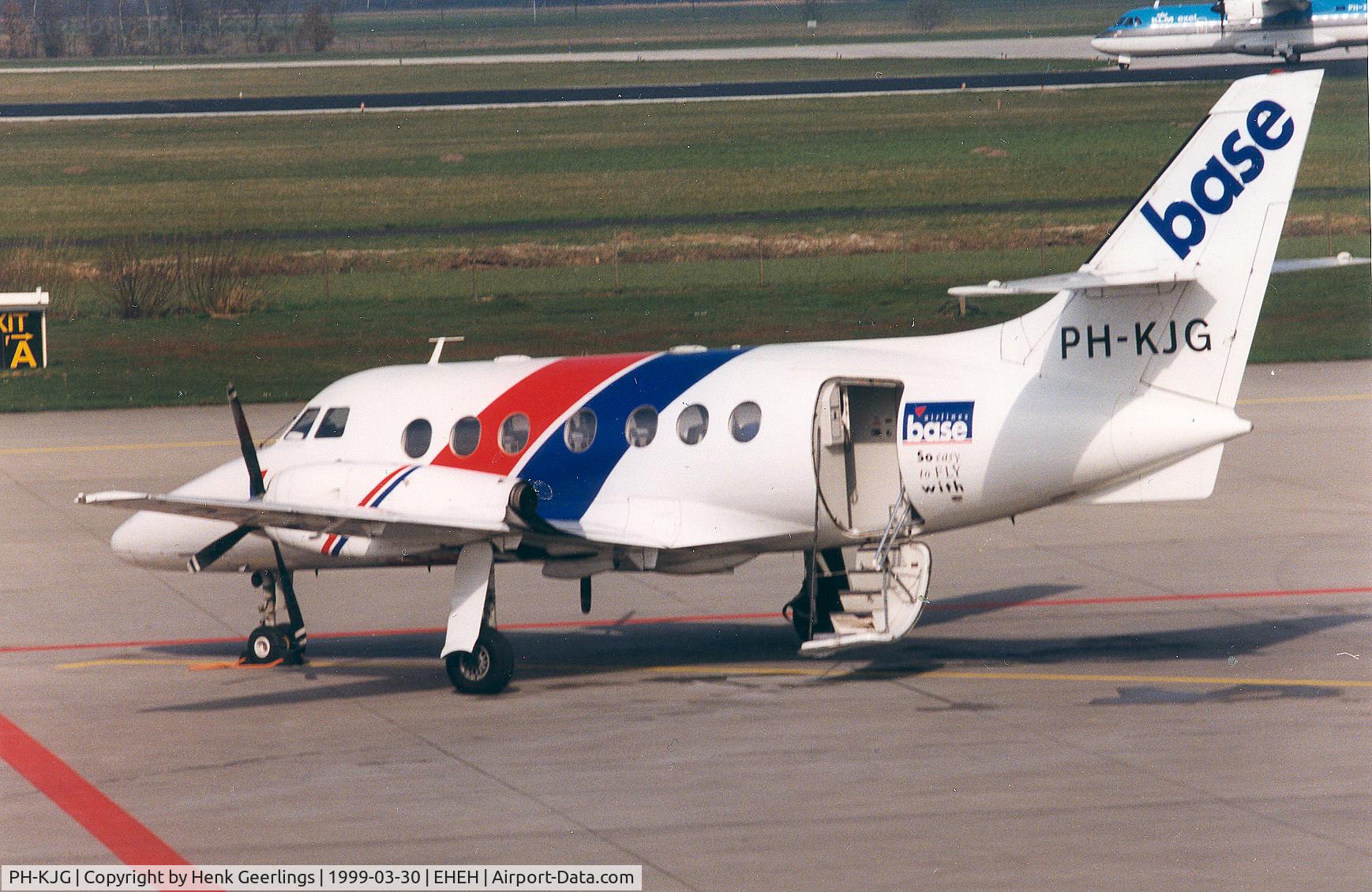 PH-KJG, 1986 British Aerospace BAe-3108 Jetstream 31 C/N 690, Base Airlines , new cs