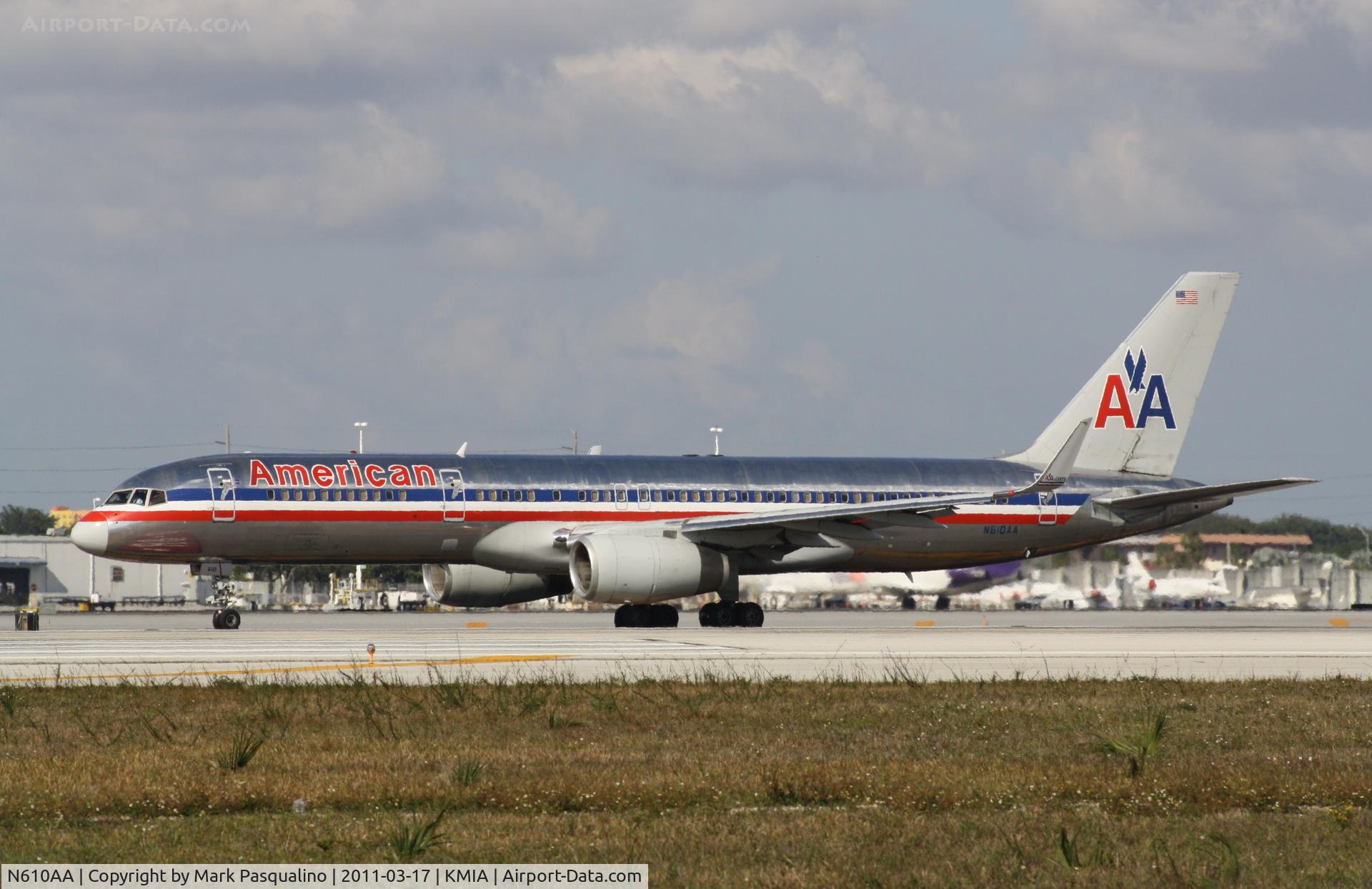 N610AA, 1989 Boeing 757-223 C/N 24486, Boeing 757-200