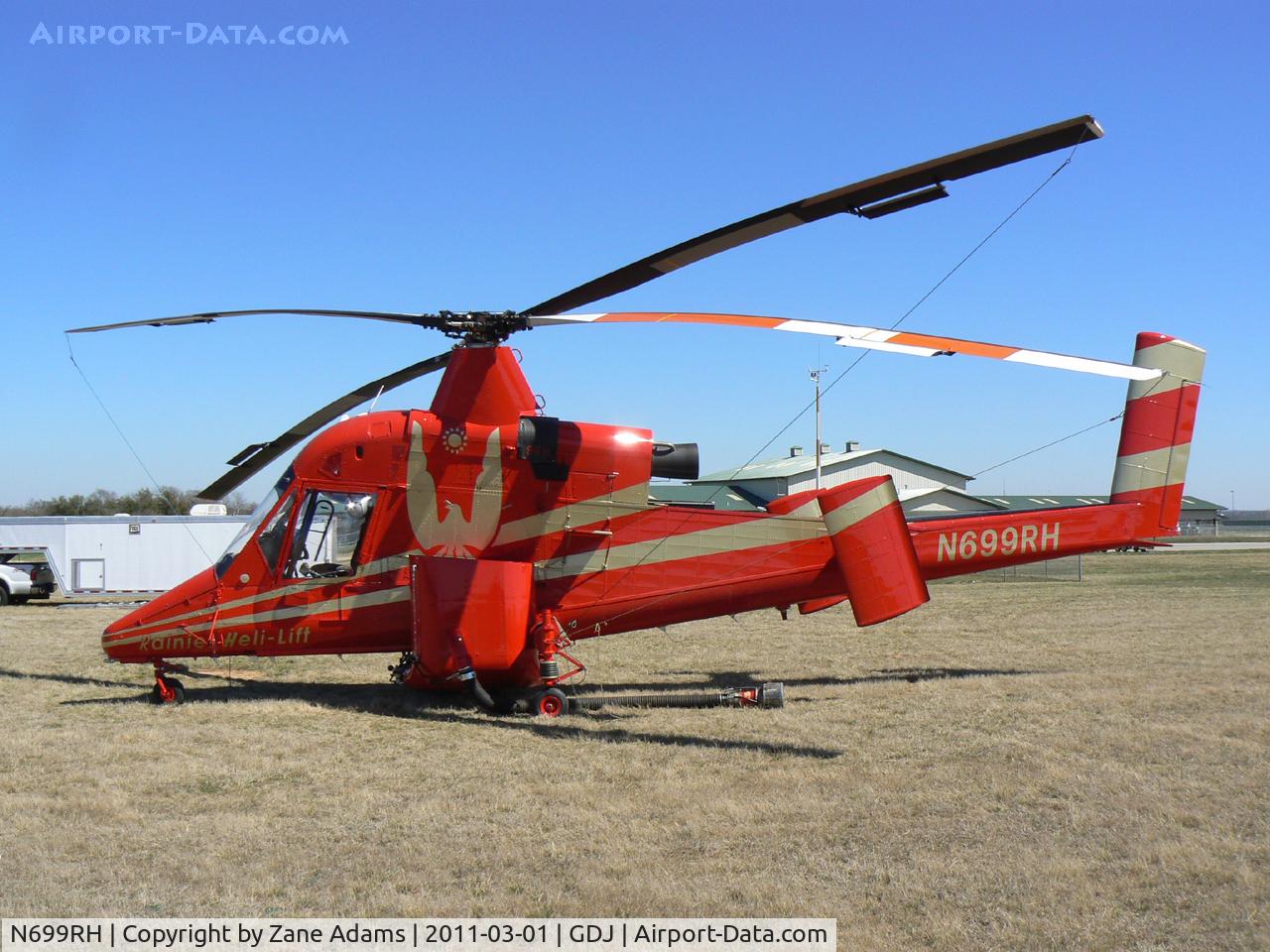 N699RH, 1994 Kaman K-1200 K-Max C/N A94-0019, At Granbury Municpal