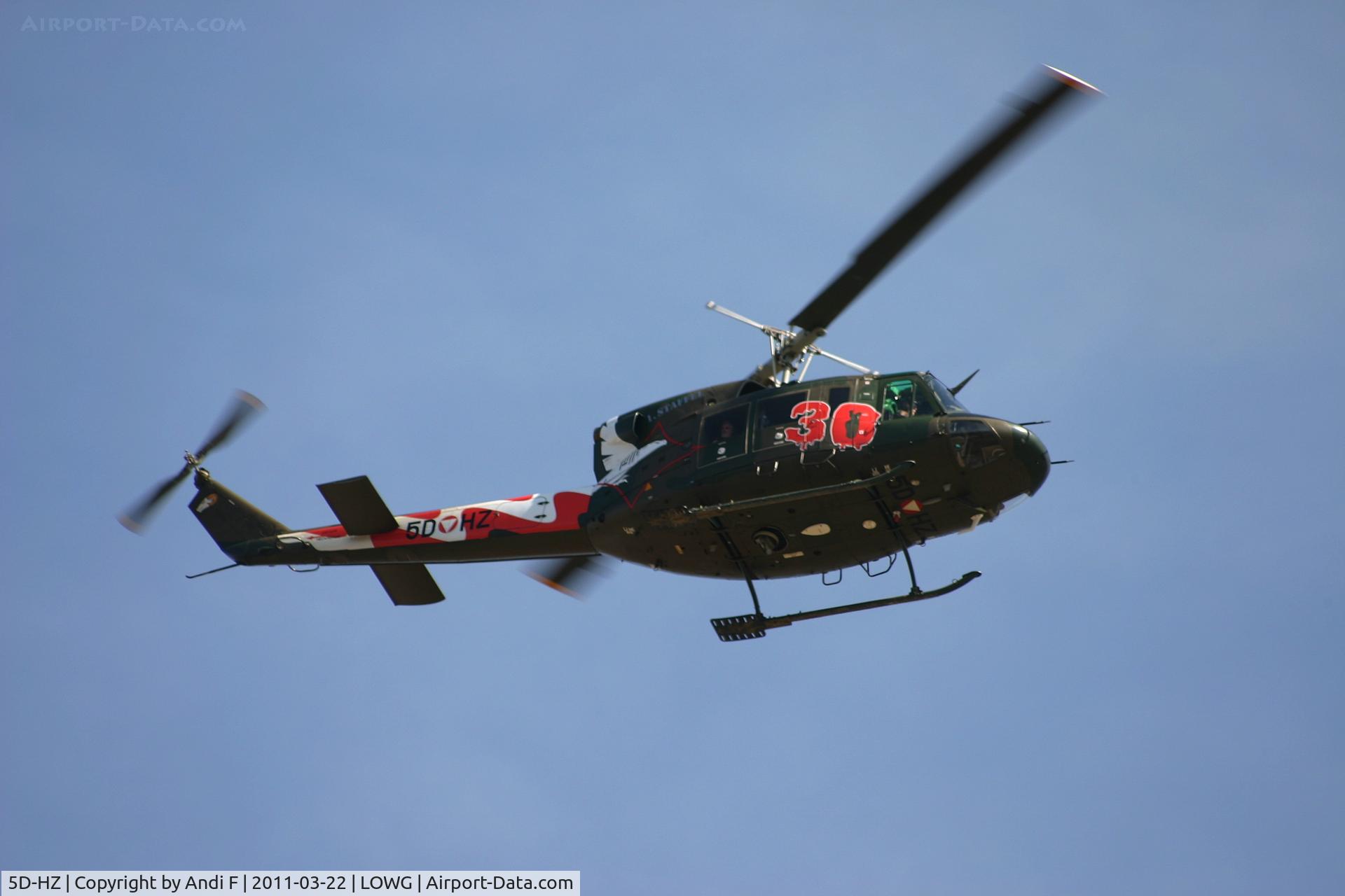 5D-HZ, Agusta AB-212 C/N 5622, Austria - Air Force Agusta-Bell AB-212
