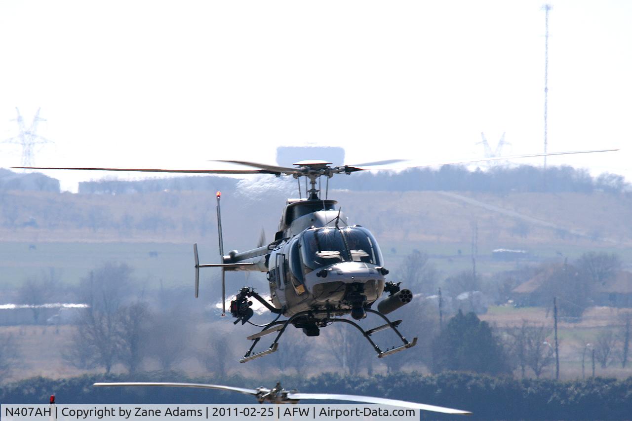 N407AH, 2010 Bell 407 C/N 53989, At Alliance Airport - Fort Worth, TX