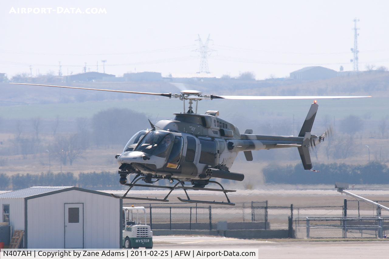 N407AH, 2010 Bell 407 C/N 53989, At Alliance Airport - Fort Worth, TX