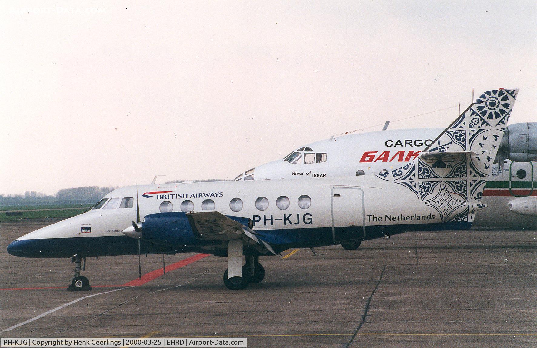 PH-KJG, 1986 British Aerospace BAe-3108 Jetstream 31 C/N 690, British Airways ; Flt operated by Base airlines