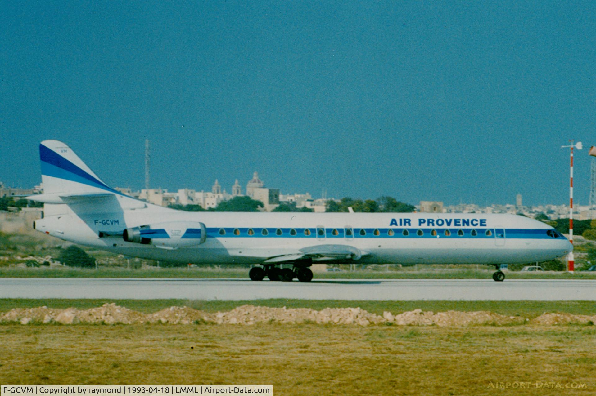 F-GCVM, 1971 Aerospatiale SE-210 Caravelle 12 C/N 270, Caravelle F-GCVM Air Provence