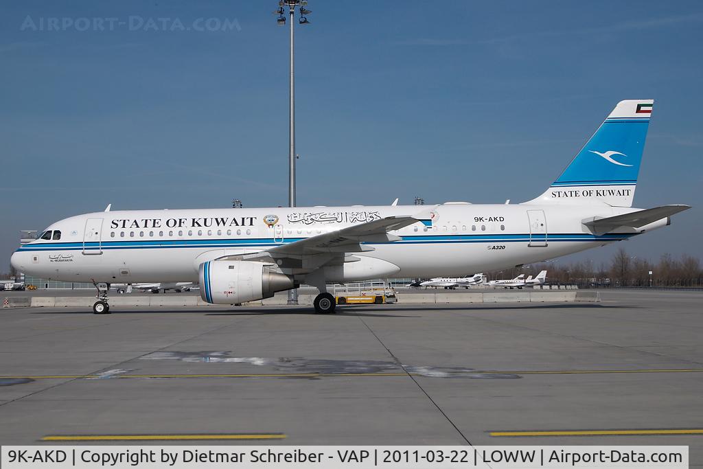 9K-AKD, 2003 Airbus A320-212 C/N 2046, Kuwait Airbus 320
