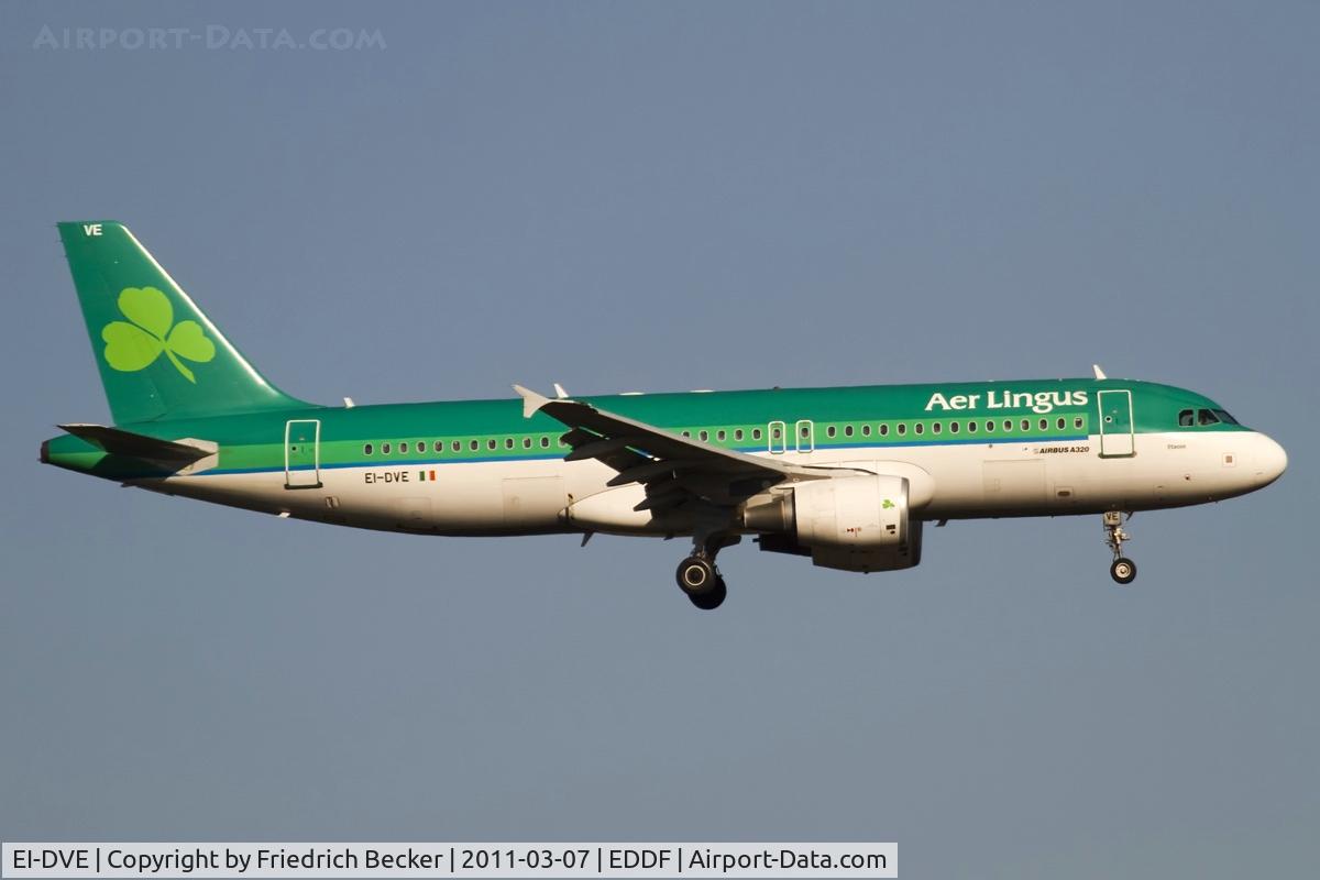 EI-DVE, 2007 Airbus A320-214 C/N 3219, on final