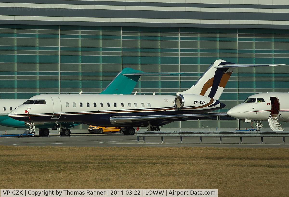 VP-CZK, 2007 Bombardier BD-700-1A10 Global Express XRS C/N 9244, Bombardier BD-700 Global Express