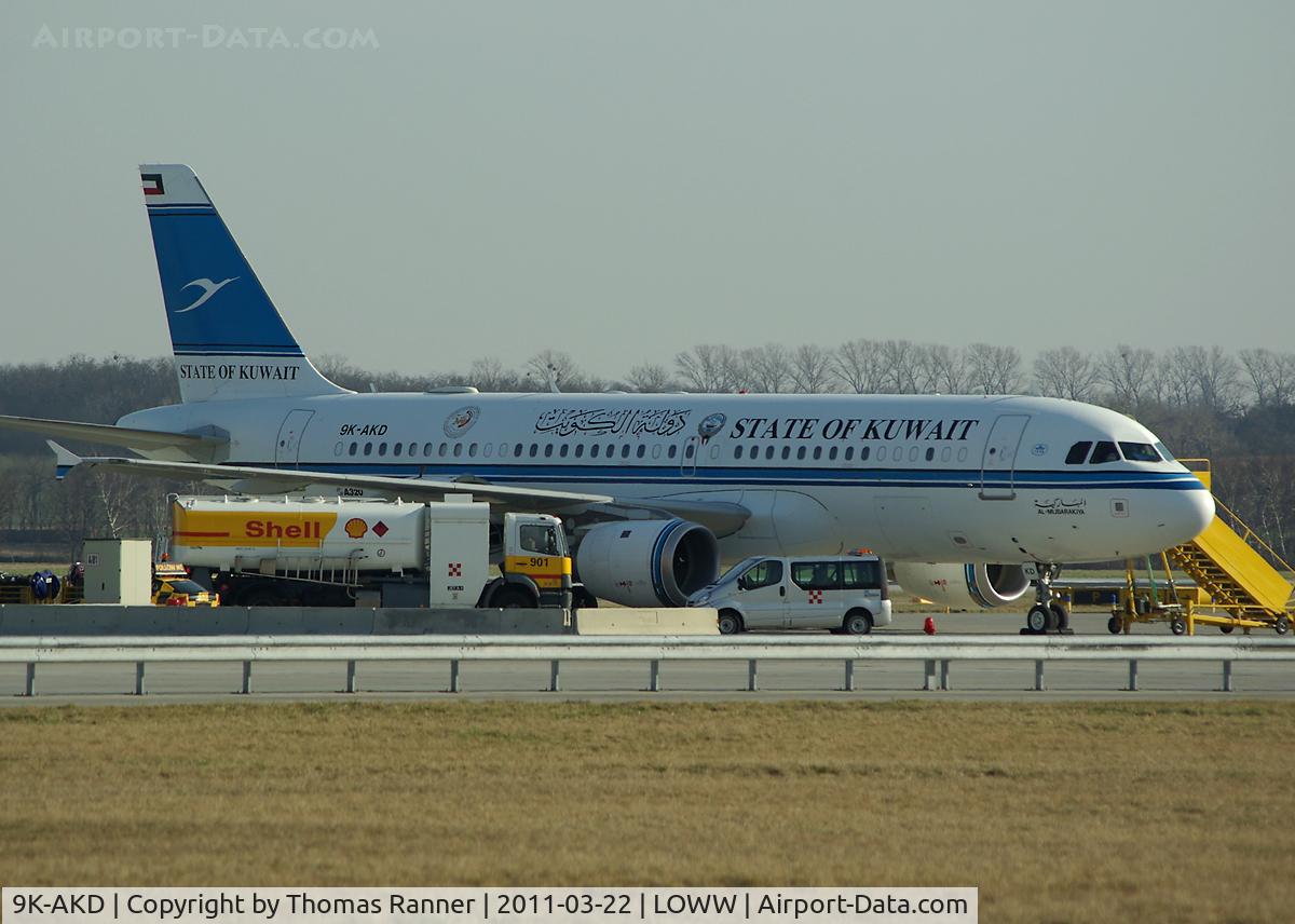 9K-AKD, 2003 Airbus A320-212 C/N 2046, Kuwait Government Airbus A320