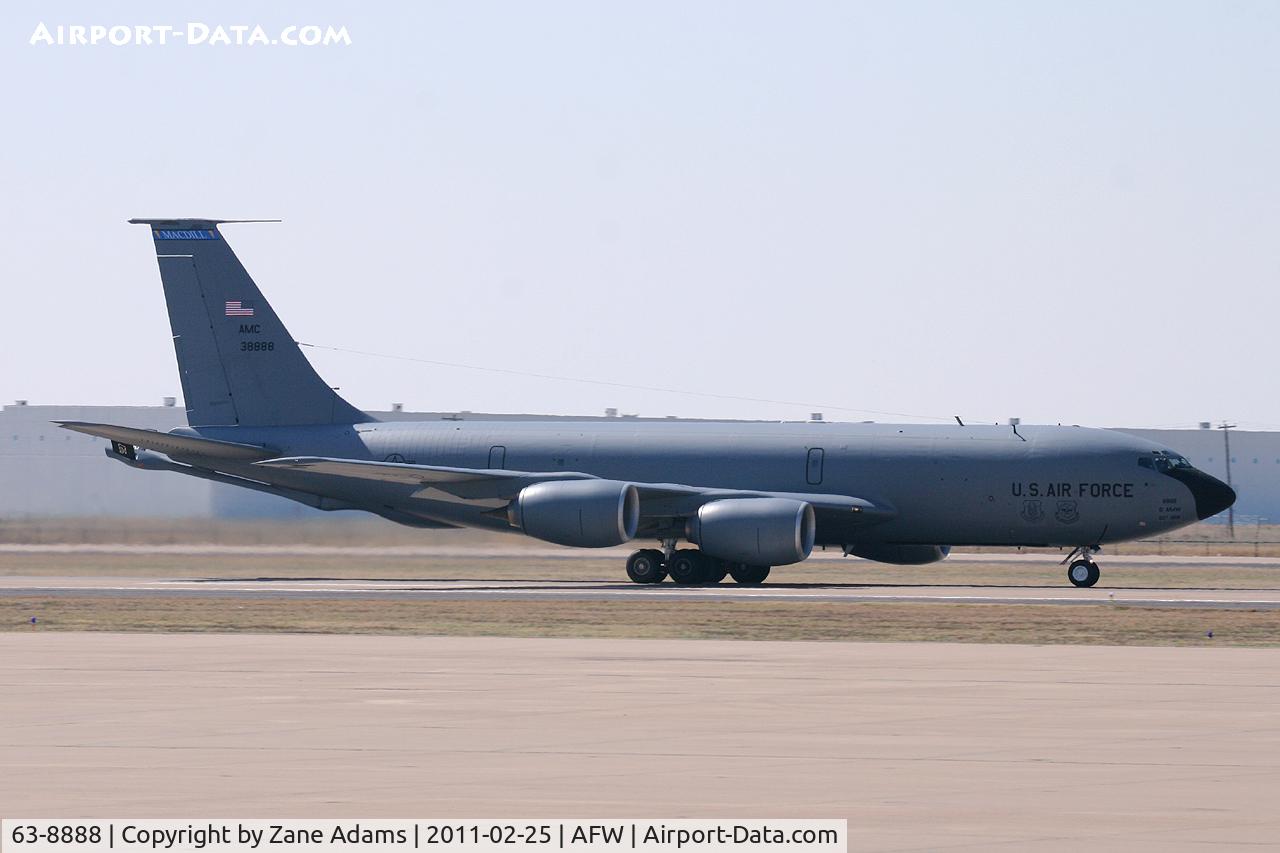 63-8888, 1963 Boeing KC-135R Stratotanker C/N 18736, At Alliance Airport - Fort Worth, TX