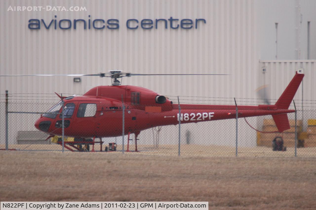 N822PF, 1998 Eurocopter AS-355N Twinstar C/N 5662, At Grand Prairie Municipal