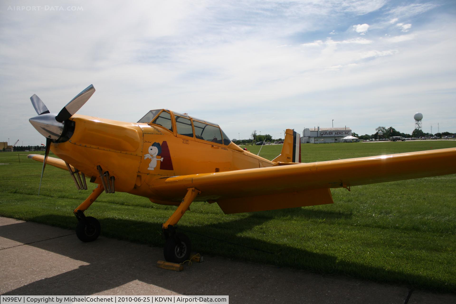 N99EV, 1962 Nord 3202 Master C/N 82, Quad City Air Show 2010